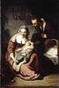 Rembrandt (Harmensz. van Rijn) (1606 - 1669) Die Heilige Familie, um 1633/34