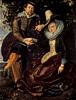  Peter Paul Rubens (1577 - 1640) Rubens mit Isabella Brant in der Geißblattlaube, um 1609